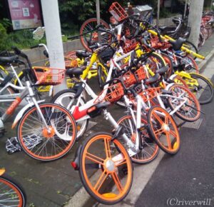 中国 自転車シェアリング mobike 摩拜单车